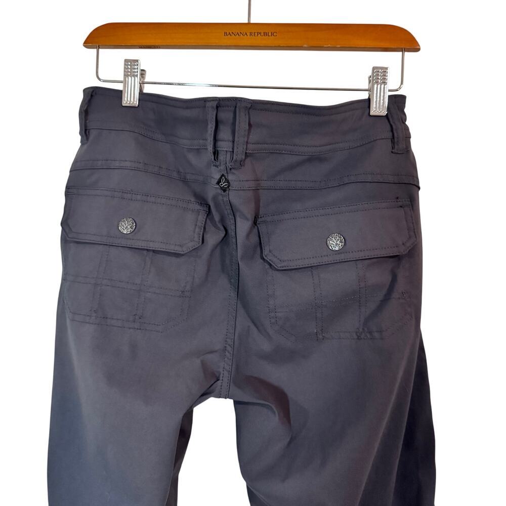 prAna Womens Halle Roll Up Hiking Pants in Grey Sz 10 - Picture 6 of 7